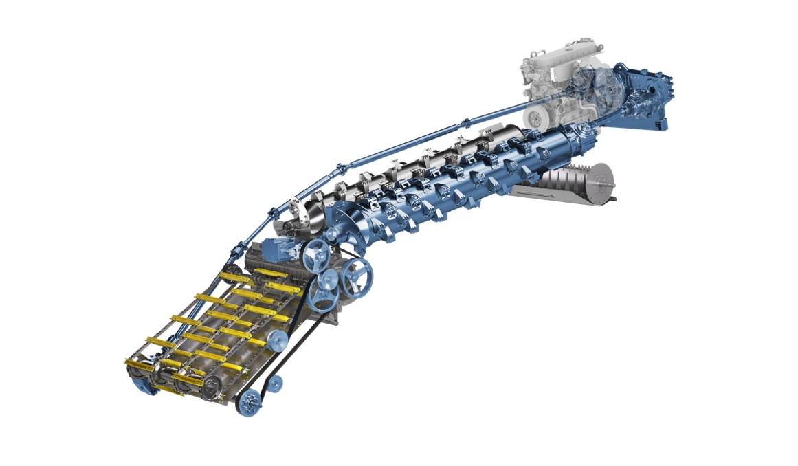 kombainas new holland cr11